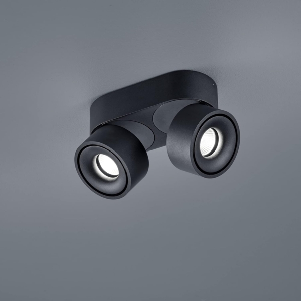 helestra NAKA Deckenleuchte mattschwarz #5-5014.22