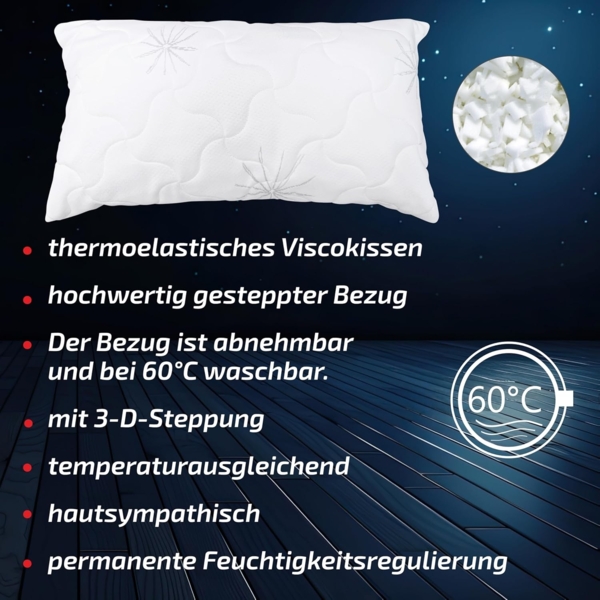 Matratzen Perfekt Kopfkissen TERRA MED Memory Bild 3