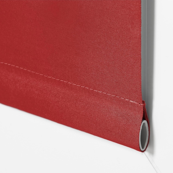 Verdunkelungsrollo Klemmfix ohne Bohren 115x210 cm Rot Verdunklungsrollo Fensterrollo Rollo Seitenzugrollo Klemmrollo für Fenster & Tür Bild 5