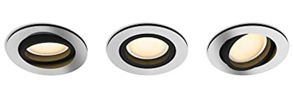 Philips Hue White Amb. Milliskin Einbausp 3flg alum 3x350lm-