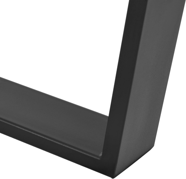 2er-Set Tischgestell 55 - 75 x 72 cm Stahl Schwarz Matt en. casa Bild 6