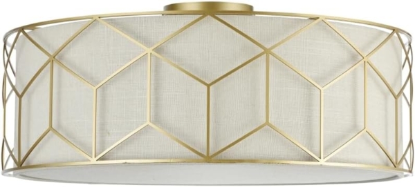 Maytoni Deckenleuchte Messina 5-flammig gold