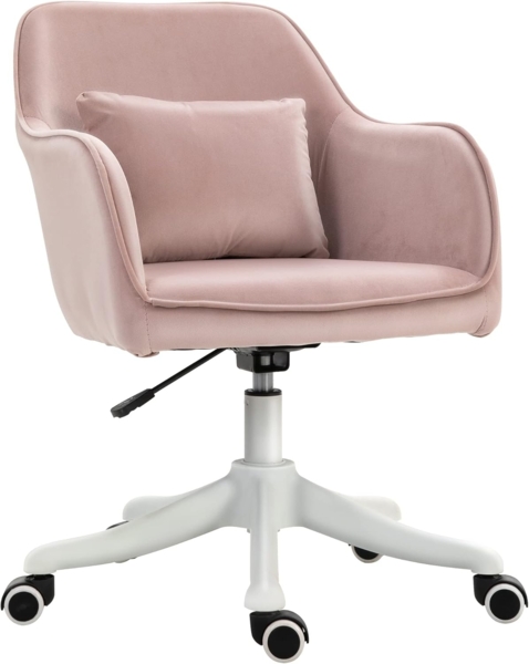 Vinsetto Schreibtischstuhl Drehstuhl mit Vibrationsfunktion (Massagestuhl, 1 St), für Büro, Rosa