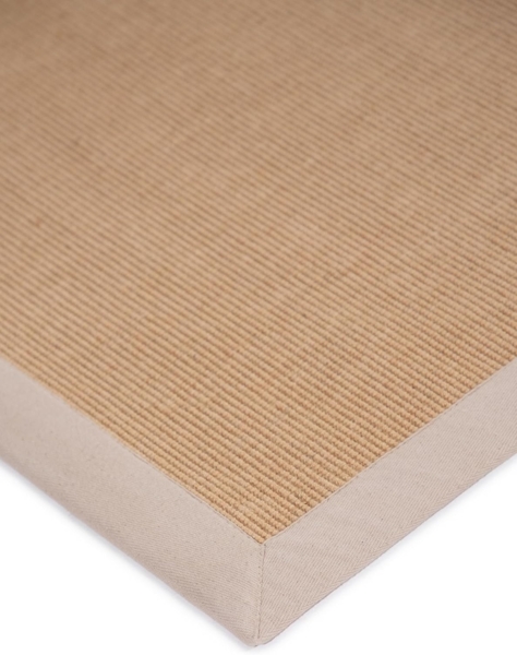carpetfine Läufer Sisal, rechteckig, Höhe: 5 mm, mit farbiger Bordüre, Anti Rutsch Rückseite Bild 8
