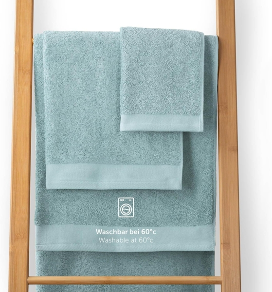 Blumtal Handtuch Set Blumtal 10 Teilig - Handtücher Set 100% Baumwolle, weich und saugstark, Frottee (10er Set), 2 Bade-, 4 Hand-, 2 Gästetücher + 2 Waschlappen Bild 4