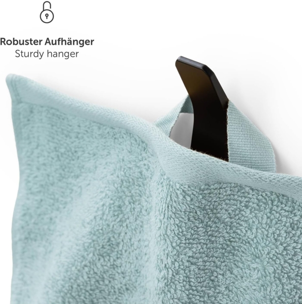 Blumtal Handtuch Set Blumtal 10 Teilig - Handtücher Set 100% Baumwolle, weich und saugstark, Frottee (10er Set), 2 Bade-, 4 Hand-, 2 Gästetücher + 2 Waschlappen Bild 8