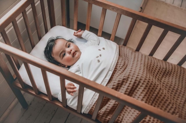 Koeka Wafel Oslo Bettdecke – Teddy – Caffe Braun / Cognac Bild 3