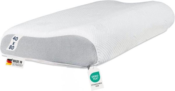 Dormabell Nackenstützkissen Orthopädisches Dormabell Cervical Nackenstützkissen NB3 Talalay Latex, Seitenschläfer, Rückenschläfer
