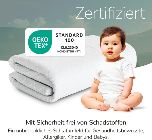 MSS e.K. Matratzenbezug "CLASSIC" 140 x 200 x 5 cm"" Bild 4