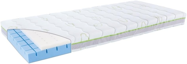 Träumeland Kinder- & Jugendmatratze Schlummerland - mit freistehenden 3D-comfort-pads, Größe 90x160 cm, mehrfarbig, 90 x 160 x 15 cm, T080280
