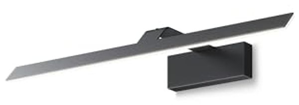 Maytoni Bilderleuchte Decart, Metall und Acryl, 1 flg, 12 W, 800 lm, 22 x 52 x 5,5 cm (LxBxH)