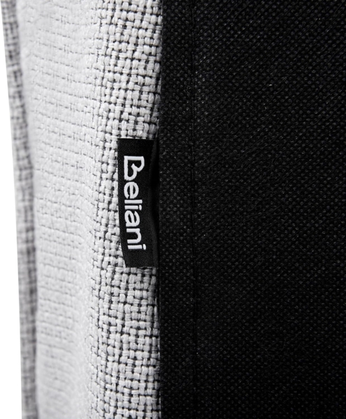 Bett mit Lattenrost Stoff VINAY 160 x 200 cm Hellgrau Bild 9