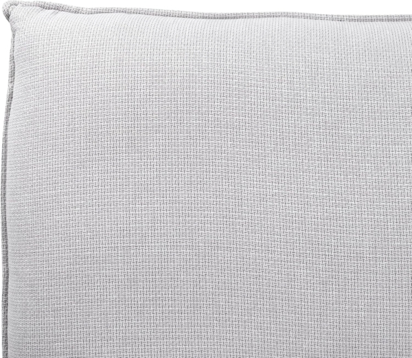 Bett mit Lattenrost Stoff VINAY 160 x 200 cm Hellgrau Bild 6