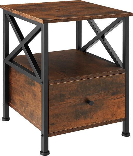 tectake Nachttisch Falkirk (1-St, 1 tlg), Industrial Style