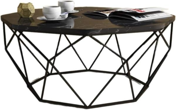 Designer Couchtisch Fidenza Schwarz