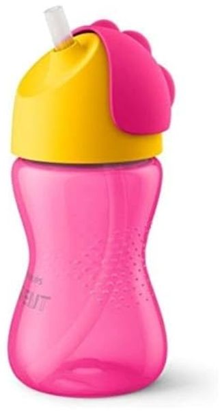 Philips AVENT SCF798/02 Strohhalmbecher Trinkflasche 1 Monat( e) Pink Gelb Indonesien 300 ml 1 Stück(e)