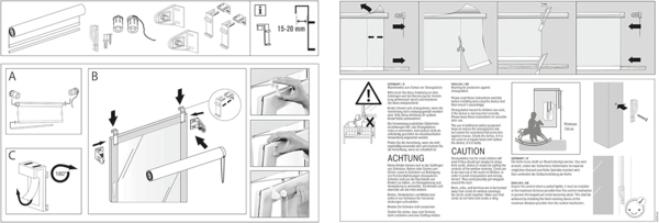 Deco Company Rollo mit Thermo-Rückseite zum Klemmen, Verdunklungsrollo ohne Bohren, Höchste Lichtreflexion, Hitzeschutz, Energiesparend, Weiß, 90 x 210 cm (BxH) Bild 6