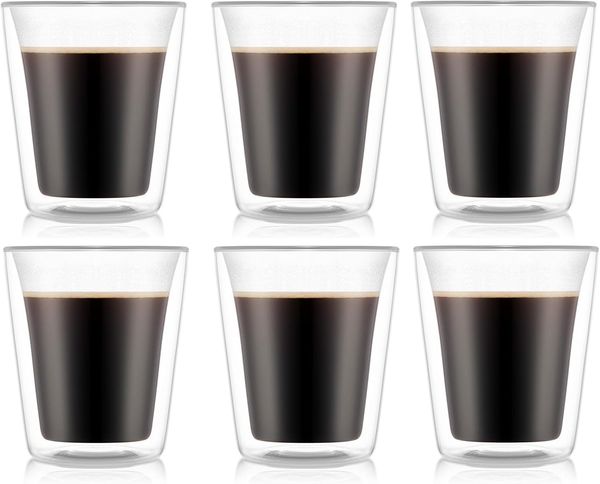 Bodum CANTEEN Gläser-Set (Doppelwandig, 0,2 liters) transparent