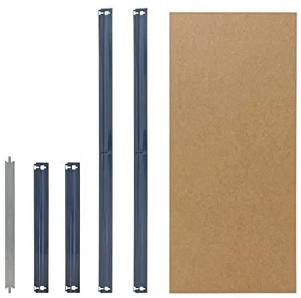 shelfplaza HOME 100x40 cm Fachboden-Set in blau für HOME Schwerlastregale mit 175 kg Traglast pro Boden