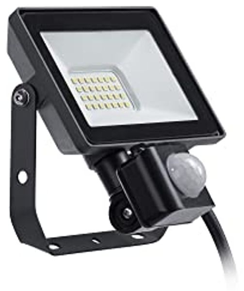 Philips LED Außenstrahler Projectline schwarz 20 W 1800 lm mit Bewegungsmelder