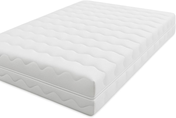 BettwarenShop Ersatz Matratzenbezug Doppeltuch, Polyester, 200x200 cm I 14 cm Kernhöhe Bild 2