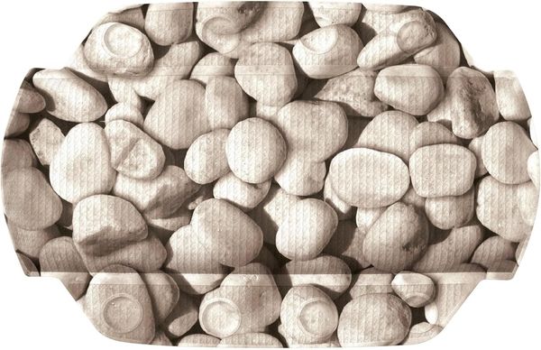 Kleine Wolke Nackenkissen Nackenpolster STEPSTONE, Beige, B 22 cm, L 32 cm