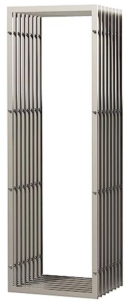 DanDiBo Kaminholzregal Innen Metall Edelstahl Kaminholzständer 96429 150 cm Holzkorb Kaminholzhalter Holzregal Bild 7