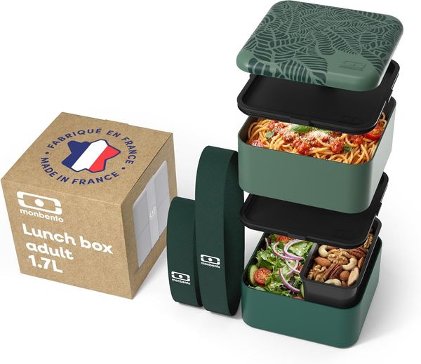 Monbento Bento-Set grafischer Dschungelladen