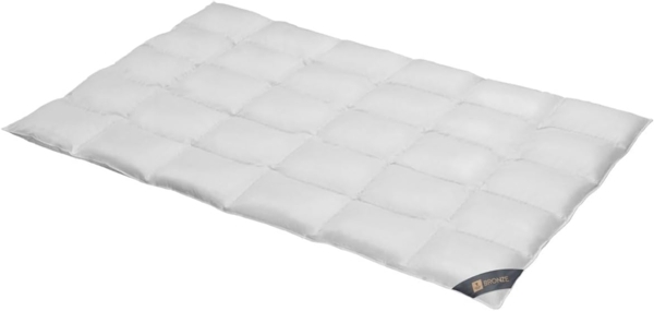 SPESSARTTRAUM Daunenbettdecke Bronze, Füllung: 90% Daunen, 10% Federn, Bezug: 100% Baumwolle, hergestellt in Deutschland, allergikerfreundlich