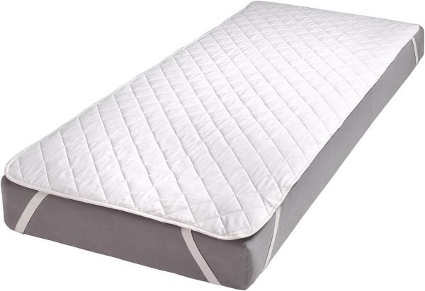 Traumschlaf Basic Baumwolle Unterbett Matratzenauflage|200x200 cm