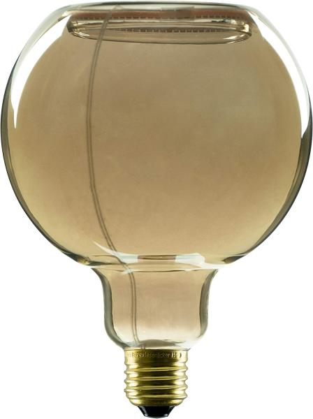 SLV LED Floating Globe 125, LED-Leuchtmittel, smokey black, E27, PHASE, 6W, 1900K - LED Lampen Sockel E27