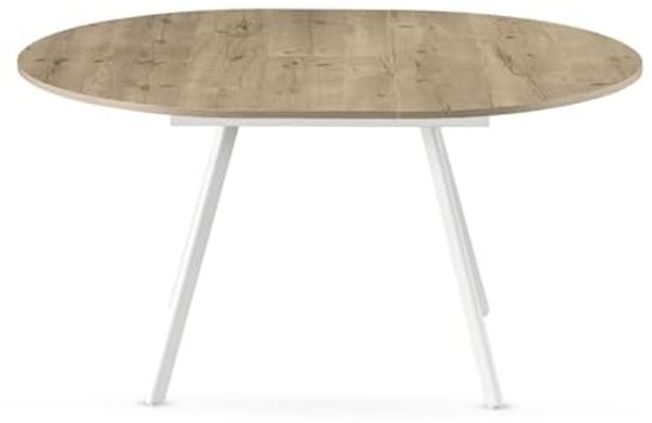 B&D home Esstisch LIV, Rund, ausziehbar, 120-150cm, Beton Bild 3