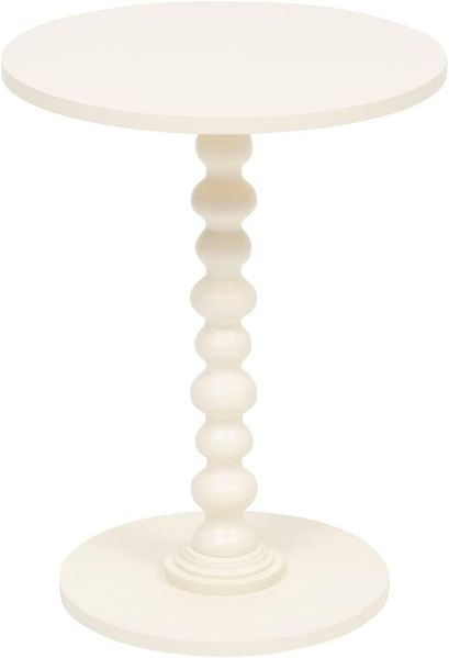 Atmosphera Créateur d'intérieur Beistelltisch Couchtisch ALIX mit dekorativem Bein, Ø 38 cm (funktional)