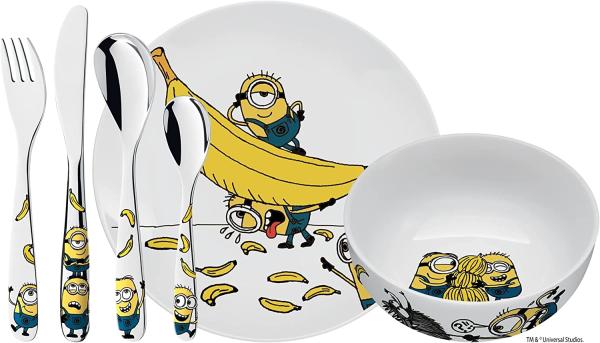 WMF Kinderbesteck-Set Minions®, 4-teilig