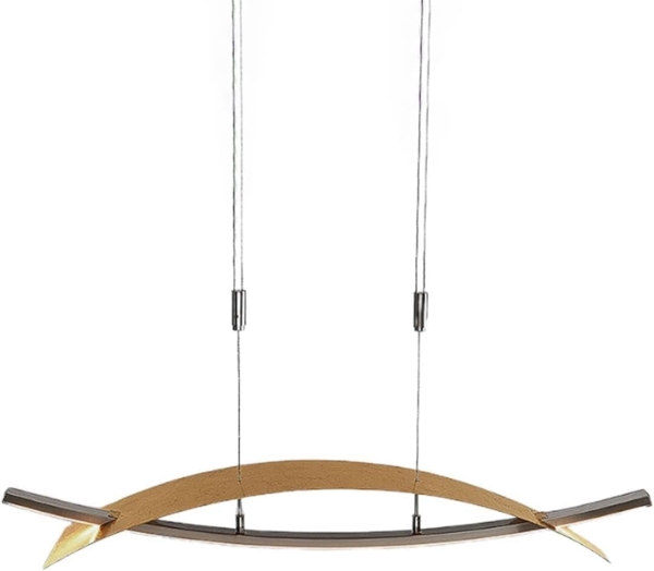 Lucande Hängeleuchte Marija, Enthalten, LED 22 W gesamt, warmweiß