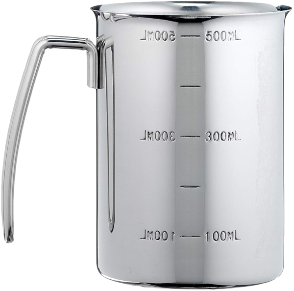 Messbecher 500 ml, Edelstahl