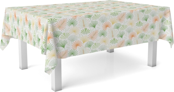 Martina Home Wachstuchtischdecke, Palmengrün, 250x140 cm Bild 1