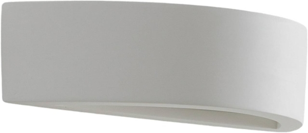 Lindby Wandleuchte Konstantin, Gips Weiß IP20, 1 x 25 W