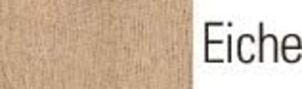 Standcontainer SC40 80cm, 2 Schübe, 1 HR, Schloss, RE Eiche Bild 2