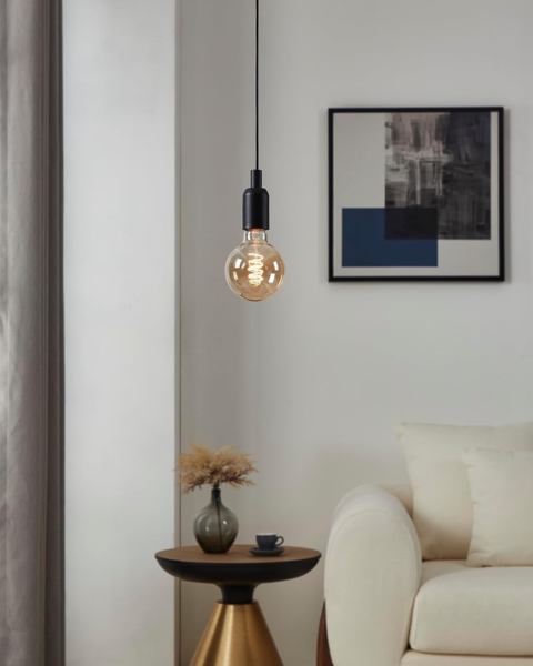 Eglo 110081 LED Filament Leuchtmittel E27 Decorative Spirale L:13. 7cm Ø:9. 5cm dimmbar 2200K Bild 8