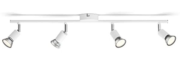 Philips Aufbauspot Strahler Oberflächenbeleuchtung GU10 4 Glühbirne(n) 220-240 V Weiß