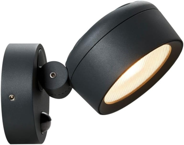 SLV Leuchte 1002903 ESKINA SPOT Outdoor Wand- und Deckenaufbauleuchte anthrazit IP65 dimmbar