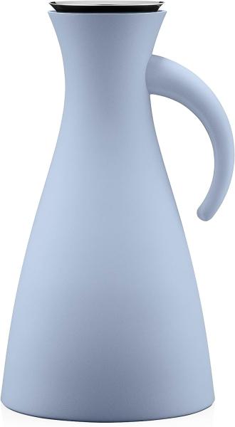 Eva Solo Isolierkanne Blue Sky, Kaffeekanne, Thermokanne, Teekanne, Edelstahl / Glas / Kunststoff, 1 L, 502862