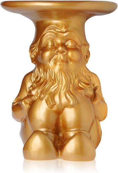 Kartell Napoleon, Plastik, Gold, 40 x 44 x 40 cm