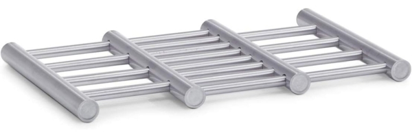 ZELLER PRESENT Topfuntersetzer Edelstahl ausziehbar 23-38x20x2cm