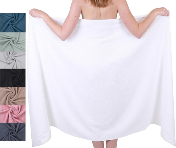 Betz Badetuch Berlin Größe 100 x 200 cm Saunatuch, 100% Baumwolle (1 Stück, 1-St), Saunatuch Badetuch Badetücher