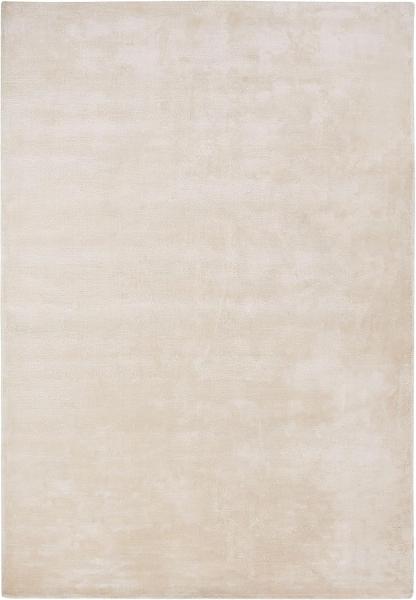 Teppich Viskose hellbeige 160 x 230 cm Kurzflor GESI II