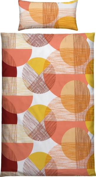 Erwin Müller Bettwäsche Bettwäsche, Biber, Kreise