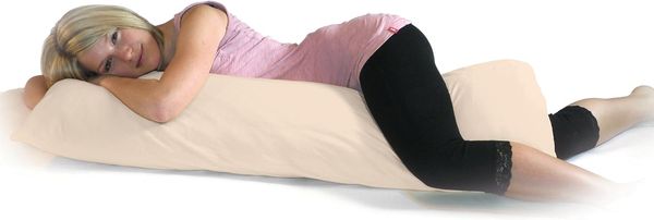 DUKAL Kissenbezüge Seitenschläferkissen, 40 verschiedene Farben, 100% Baumwolle, (1 Stück), 40x120 cm, aus hochwertigem Doppel-Jersey, Made in Germany