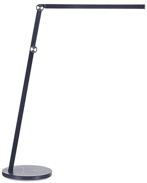 LED Schreibtischlampe DORADO mit Dimmer Metall Schwarz